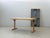 Industrial Folding Tables in Beech and Steel from Hiller For Sale - Image 3 of 15