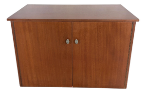 Mid-Century Danish Teak Record Cabinet