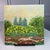 Nature's Bounty 8" X 8" Acrylic Original Painting Wall Art Mixed Media Decor For Sale - Image 4 of 7