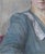 1990s Original Oil Portrait Painting: Young Girl, Soviet Ukrainian Art 54-45 For Sale - Image 5 of 6