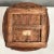 Chestnut Vintage Palm Beach Coastal Tortoise Bamboo and Rattan Wastebasket For Sale - Image 8 of 9