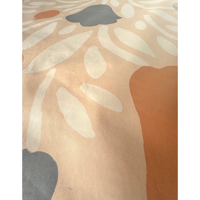 Paper 1978 Jack Lenor Larsen Wallpaper Roll For Sale - Image 7 of 7