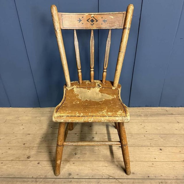 Dutch Painted Kitchen Chairs, Set of 4 For Sale - Image 13 of 18