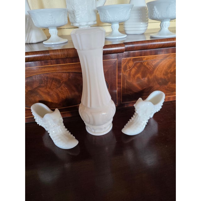 Milk Glass Collection For Sale - Image 12 of 14
