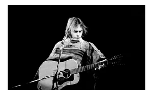 1976 Original Giclee Photograph of Neil Young