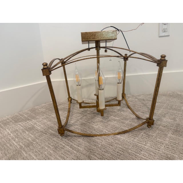 French Country Visual Comfort Thayer Flush Mount - a Pair For Sale - Image 3 of 5