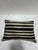 Contemporary Turkish Hemp Pillow Cushion Natural Beige Black Pillow Cushion Cover 16" x 24" For Sale - Image 3 of 4