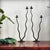 Metal Postmodern Brutalist Wrought Iron Candlesticks by Hysteria Design, France, 1980s, Set of 2 For Sale - Image 7 of 18