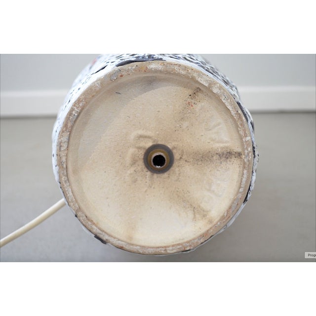 Fat Lava Floor Lamp with Deer from Scheurich Keramik, 1960s For Sale - Image 11 of 12