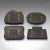 1900's Set of 8 Antique Calligraphic Ink Blocks For Sale - Image 9 of 9