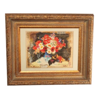 Alexander Wissotzky Printer's Proof, 'Spring Flowers III' For Sale