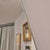 1990s Full Length Floor Mirror W/ Integrated Console Table Surfboard Shape For Sale - Image 11 of 12