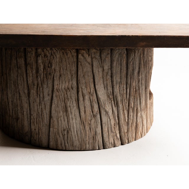 Japanese Antique Low Table 1860s-1920s / Sofa Table Wabi Sabi For Sale - Image 14 of 18