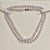 White 1990s Mikimoto Estate Akoya Pearl Necklace 18k Gold Certified For Sale - Image 8 of 12