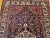 Textile Vintage Persian Bakhtiari Area Rug, Handwoven Floral Pattern, Navy & Ivory, 5’ X 7’ For Sale - Image 7 of 12
