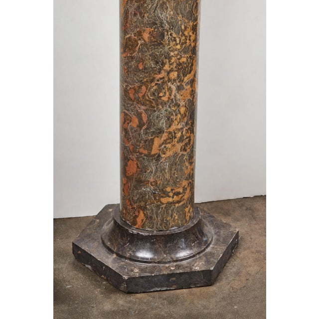 19th Century Marble Columns with Tazze - A Pair For Sale In Los Angeles - Image 6 of 6