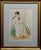 Mabel Alvarez -Young Girl Undressed -1934 Panting Pastel on paper under glass -Signed size 14x10" frame size: 22.5" x...