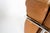 Metal LC2 Lounge Chair in Brown Leather by Le Corbusier, Pierre Jeanneret and Charlotte Perriand for Cassina, 1995 For Sale - Image 7 of 11