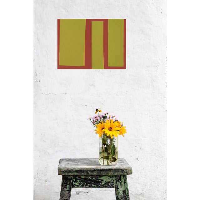 "Gravitas" Contemporary Minimalist Geometric Oil Diptych Painting by Shyun Song - A Pair For Sale In Seattle - Image 6 of 6