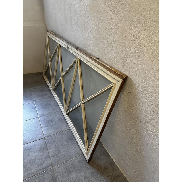 Antique Transom Window, 1900s For Sale - Image 6 of 9