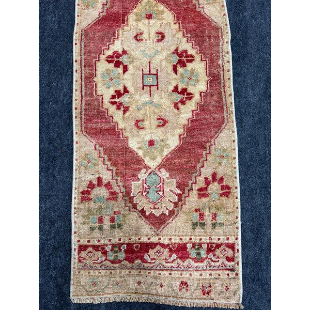 Contemporary Turkish Yastik Rug 1'7" x 4'3" For Sale - Image 3 of 5