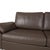 Model 3300 2-Seater Sofa in Brown-Grey Leather from Rolf Benz For Sale - Image 5 of 11