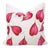 Fabdivine Pure White Linen Handmade Block Print Leaf Design Throw Pillow Covers 16x16inches- Vani For Sale