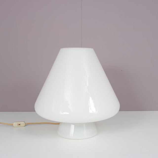 Murano Glass Table Lamp by Venini, Italy, 1970s For Sale - Image 11 of 13
