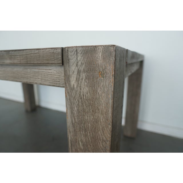 Restoration Hardware Parsons Dining Table For Sale - Image 11 of 13