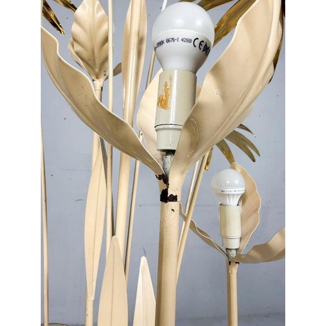 Hollywood Regency Floral Floor Lamp by Hans Kögl, 1970s For Sale - Image 17 of 18