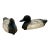 Nice Original Pair of Antique American Primitive Hand Carved & Painted Wood Duck Hunters Working Decoys Circa 1920s For Sale
