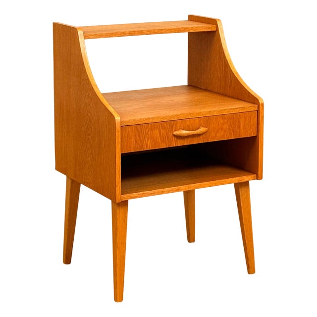 Side Table in Oak, Sweden, 1950s-1960s For Sale