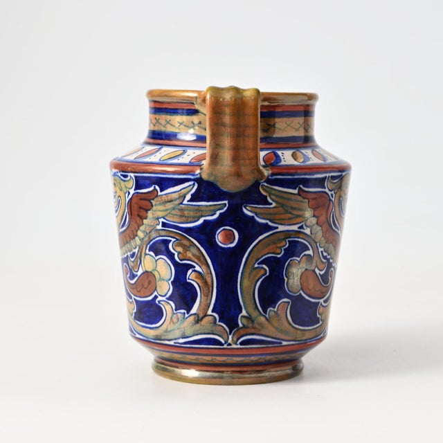 Renaissance Italian Vase by Lorenzo Rubboli, 1930s For Sale - Image 4 of 11