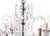 Glass Venetian Two-Tier Crystal Chandelier For Sale - Image 7 of 14