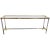 Charles Hollis Jones Custom Lucite Brass Console For Sale - Image 13 of 13