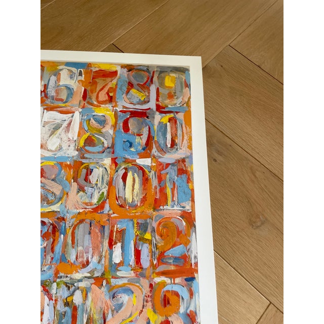 Paper Jasper Johns (American, Born 1930), Numbers in Color, 1958–59, Copyright Albright Knox, New York, Printed in Holland. For Sale - Image 7 of 13