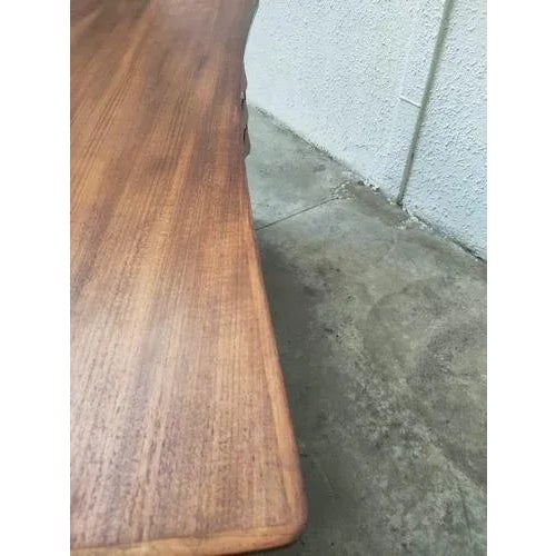 Brown Mid-Century Teak Desk, Denmark For Sale - Image 8 of 11