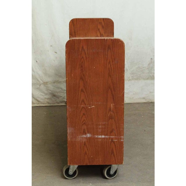 Vintage Library Book Cart Chairish