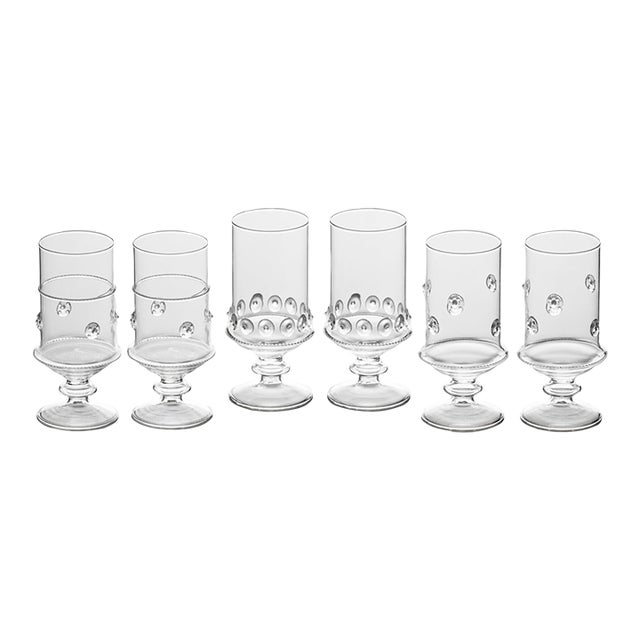 La Boheme Footed Votives, Set of 6 For Sale