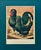 Black Crested Chickens, Original Chromolithograph by Ludlow For Sale