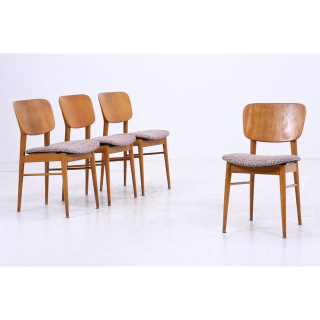 Vintage Teak Chairs, 1960s, Set of 4 For Sale - Image 16 of 16