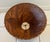 Mid 20th Century Mid-Century Modern Round Hand-Woven Rattan, Wicker Lined Fabric Lamp Shade For Sale - Image 5 of 6