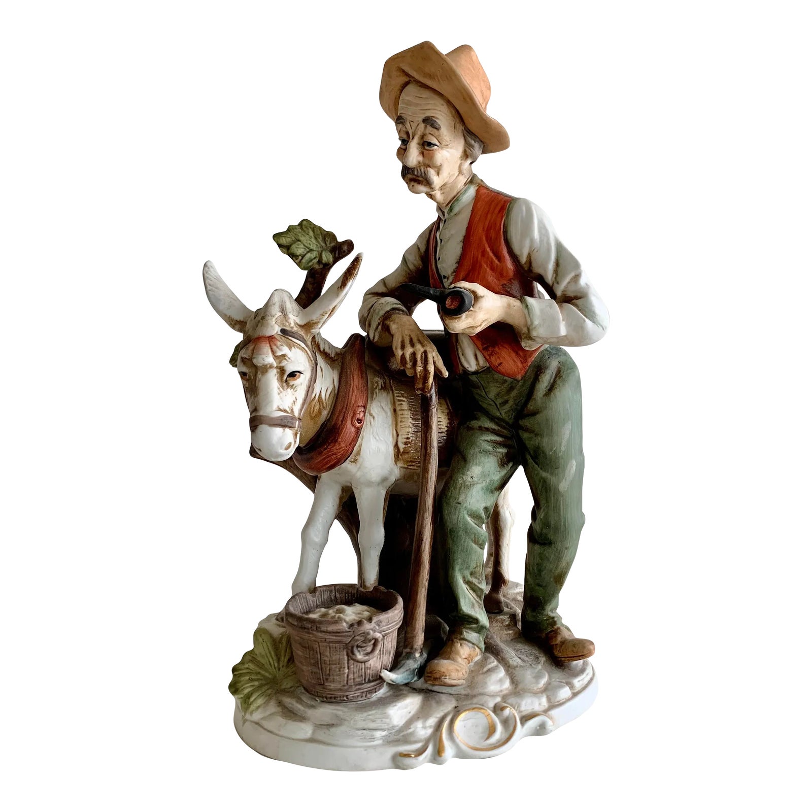 1960s Large Italian Porcelain Figurine Chairish