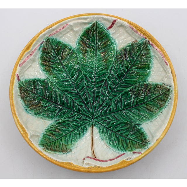 Late 19th Century English George Jones Majolica Compote For Sale In Raleigh - Image 6 of 6