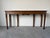 Neoclassical Long- Vintage Neoclassical Style Carved Mahogany Console Table For Sale - Image 3 of 12
