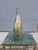 Aqua Finzi Porcelain Vase in Green, 1950s For Sale - Image 8 of 8