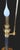 Black Vintage Chapman Brass Bouillotte Table Lamp With Black Tole Shade For Sale - Image 8 of 13