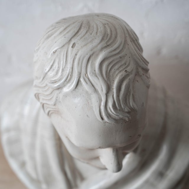 White After Sir Francis Chantrey, Library Bust of Sir Walter Scott, Circa 1840 For Sale - Image 8 of 13