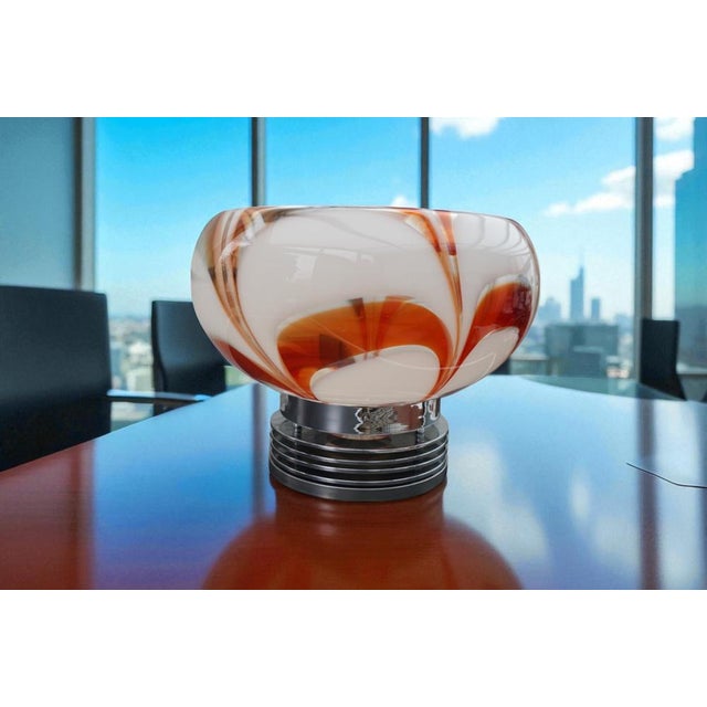 Mid-Century Modern Floor Lamp from Mazzega, 1970s For Sale - Image 3 of 8