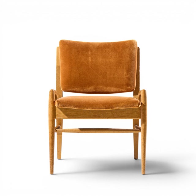 John Keal for Brown Saltman Mid Century Bleached Mahogany Dining Chairs - Set of 6 For Sale - Image 11 of 17